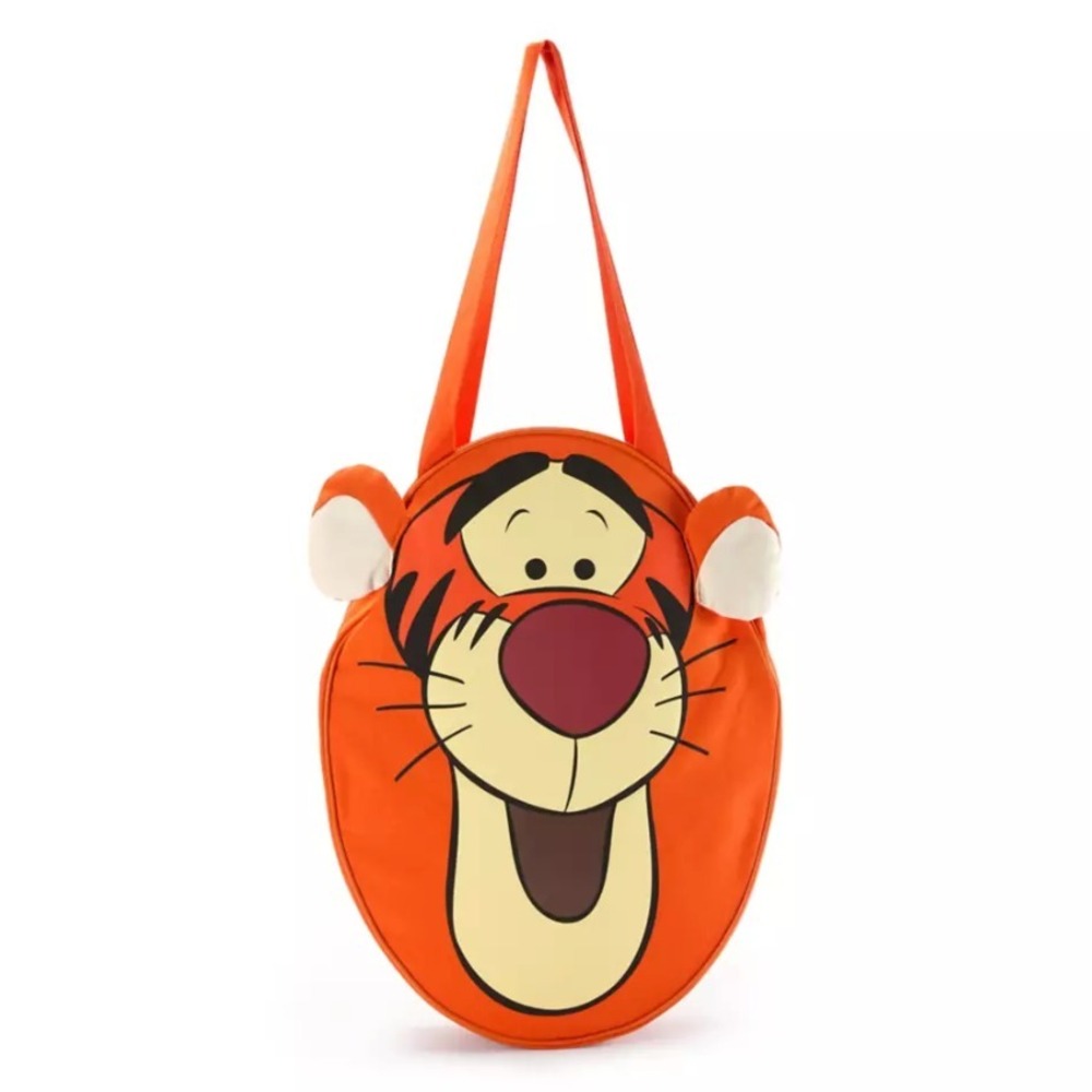 Disney Parks Tigger Winnie the Pooh Big Face Canvas Tote New‎ with Tag